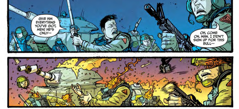 Illustration for article titled The Ghost Fleet #7 ushers in a gorgeous action-packed apocalypse